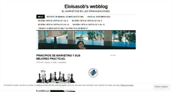 Desktop Screenshot of eloisasob.wordpress.com