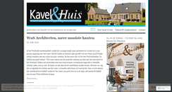 Desktop Screenshot of kavelenhuis.wordpress.com