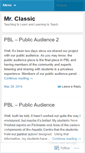 Mobile Screenshot of mrclassic16.wordpress.com