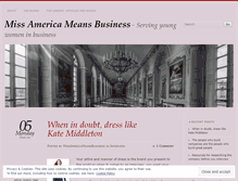 Tablet Screenshot of missamericameansbusiness.wordpress.com