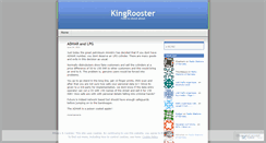 Desktop Screenshot of kingrooster.wordpress.com