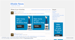 Desktop Screenshot of imobilenews.wordpress.com