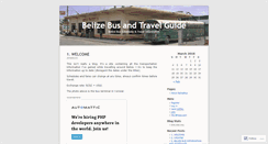 Desktop Screenshot of belizebus.wordpress.com