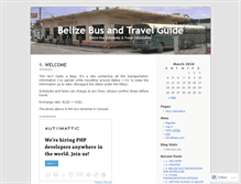Tablet Screenshot of belizebus.wordpress.com