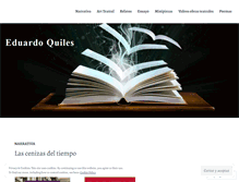 Tablet Screenshot of eduardoquiles.wordpress.com