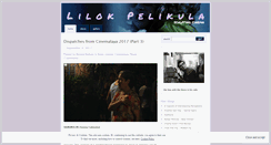 Desktop Screenshot of lilokpelikula.wordpress.com