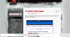 Desktop Screenshot of fareus.wordpress.com