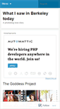 Mobile Screenshot of berkeleytoday.wordpress.com