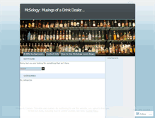 Tablet Screenshot of mcsology.wordpress.com