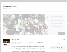 Tablet Screenshot of dprantauan.wordpress.com