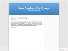 Tablet Screenshot of kewgardenhillscoops.wordpress.com