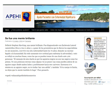 Tablet Screenshot of apehi.wordpress.com