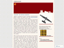 Tablet Screenshot of 50brasilias.wordpress.com