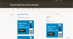 Desktop Screenshot of bilgicalisanlari.wordpress.com
