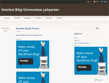 Tablet Screenshot of bilgicalisanlari.wordpress.com