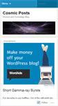 Mobile Screenshot of cosmicposts.wordpress.com