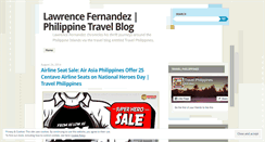 Desktop Screenshot of lawrencefernandez.wordpress.com