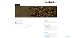 Desktop Screenshot of danlacher.wordpress.com