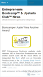 Mobile Screenshot of entrepreneursbootcamp.wordpress.com
