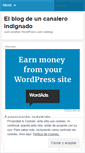 Mobile Screenshot of historiasdelcanal.wordpress.com