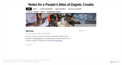 Desktop Screenshot of peoplesatlasofzagreb.wordpress.com