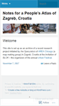 Mobile Screenshot of peoplesatlasofzagreb.wordpress.com