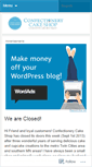 Mobile Screenshot of confectionerycakeshop.wordpress.com