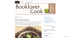 Desktop Screenshot of booklovercook.wordpress.com