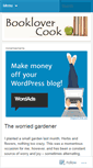 Mobile Screenshot of booklovercook.wordpress.com