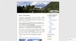 Desktop Screenshot of cplaces.wordpress.com