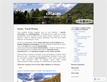 Tablet Screenshot of cplaces.wordpress.com