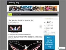 Tablet Screenshot of celebritypublicity.wordpress.com