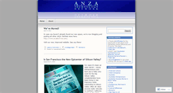 Desktop Screenshot of anzatechnetblog.wordpress.com