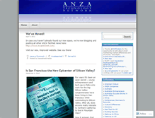 Tablet Screenshot of anzatechnetblog.wordpress.com