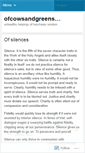 Mobile Screenshot of ofcowsandgreens.wordpress.com
