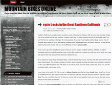 Tablet Screenshot of mountainbikesonline.wordpress.com