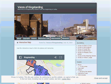 Tablet Screenshot of kingstanding.wordpress.com