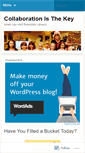 Mobile Screenshot of collaborationisthekey.wordpress.com