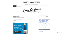 Desktop Screenshot of comolasgrecas.wordpress.com