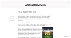 Desktop Screenshot of androidappsreviewblog.wordpress.com