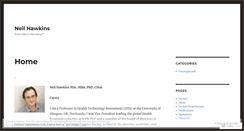 Desktop Screenshot of neilhawkins.wordpress.com