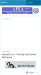 Mobile Screenshot of aesaverein.wordpress.com
