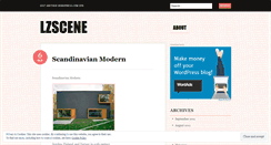 Desktop Screenshot of lzscene.wordpress.com