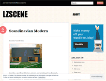 Tablet Screenshot of lzscene.wordpress.com