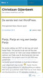 Mobile Screenshot of gijtenbeek.wordpress.com