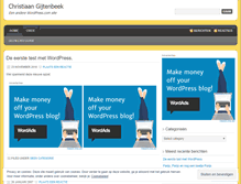 Tablet Screenshot of gijtenbeek.wordpress.com