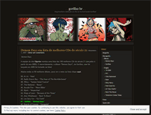 Tablet Screenshot of gorillazbr.wordpress.com