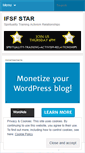 Mobile Screenshot of ifsfstar.wordpress.com