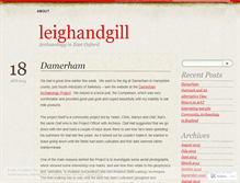 Tablet Screenshot of leighandgill.wordpress.com