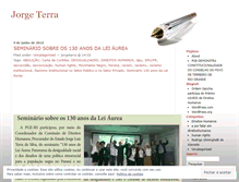 Tablet Screenshot of jorgeterra.wordpress.com
